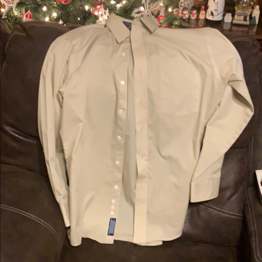 Khaki Button Down